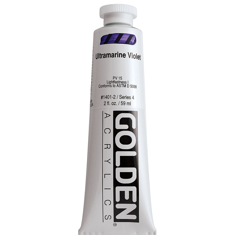 GOLDEN HEAVY BODY ACRYLIC 59 ML SR 4 ULTRAMARINE VIOLET 1401-2