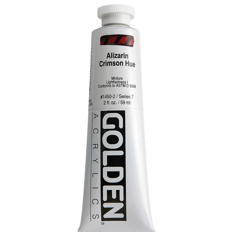 GOLDEN HEAVY BODY ACRYLIC 59 ML SR 7 ALIZARIN CRIMSON HUE 1450-2