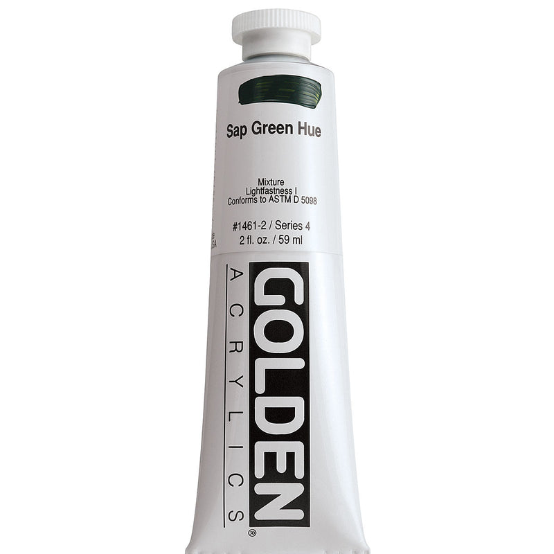 GOLDEN HEAVY BODY ACRYLIC 59 ML SR 4 SAP GREEN HUE 1461-2