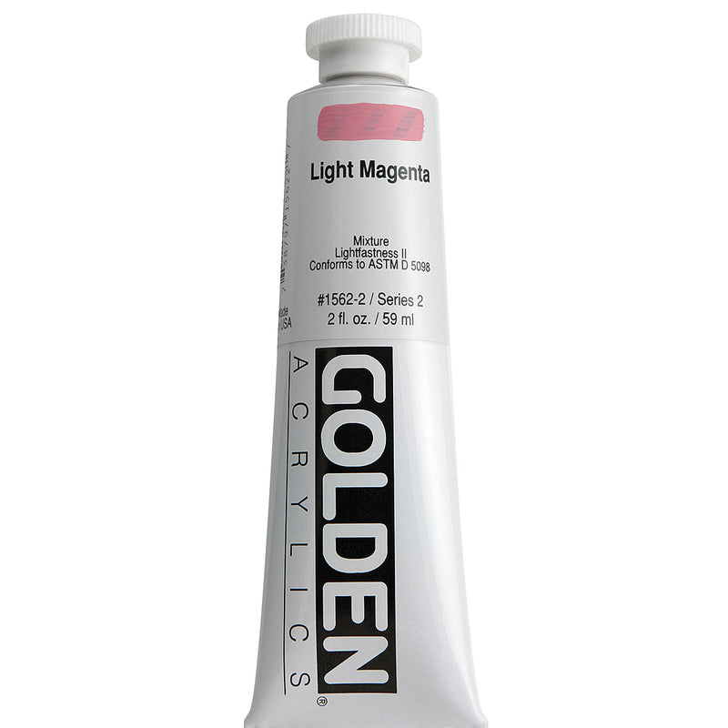 GOLDEN HEAVY BODY ACRYLIC 59 ML SR 2 LIGHT MAGENTA 1562-2