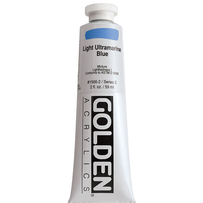 GOLDEN HEAVY BODY ACRYLIC 59 ML SR 2 LIGHT ULTRAMARINE BLUE 1566-2