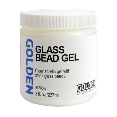 GOLDEN ACRYLIC MEDIUM GLASS BEAD GEL 236 ML 0003236-5