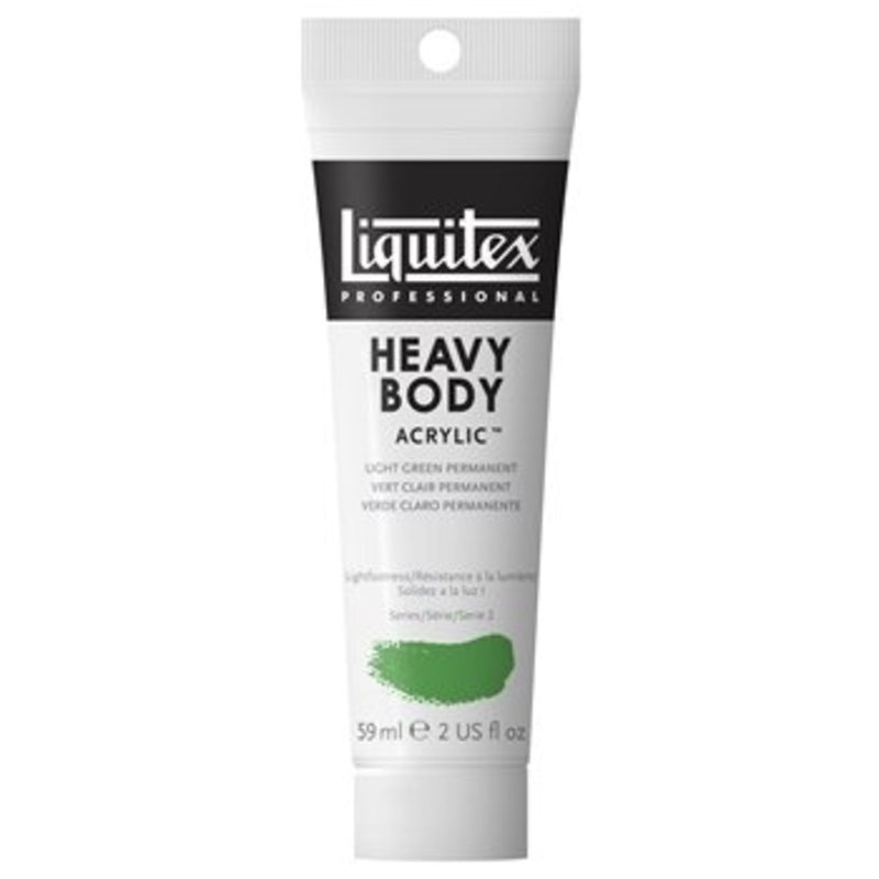 LIQUITEX PROFESSIONAL HEAVY BODY ACRYLIC 138 ML LIGHT GEEN PERMANENT S2