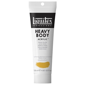 LIQUITEX PROFESSIONAL HEAVY BODY ACRYLIC 138 ML INDIAN YELLOW S2