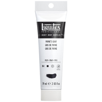 LIQUITEX PROFESSIONAL HEAVY BODY ACRYLIC 59 ML PAYNES GRAY S1