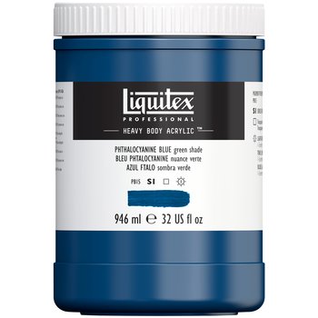 LIQUITEX PROFESSIONAL HEAVY BODY ACRYLIC 946 ML PHTHALOCYANINE BLUE GS S1A