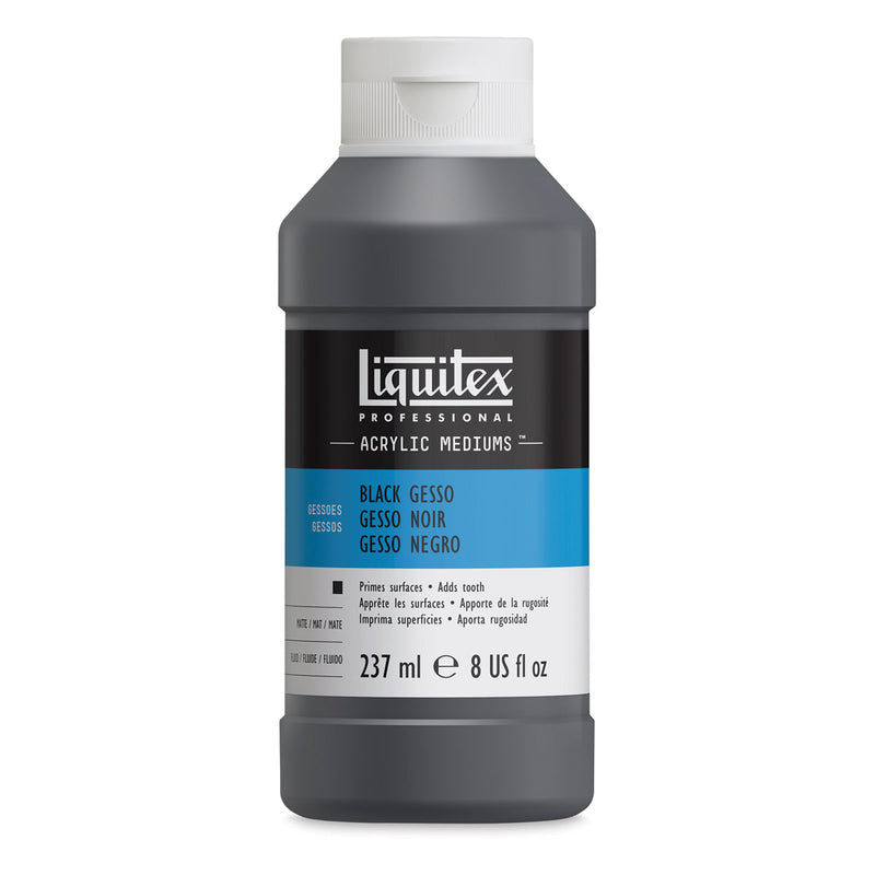 LIQUITEX PROFESSIONAL GESSO BLACK  237 ML