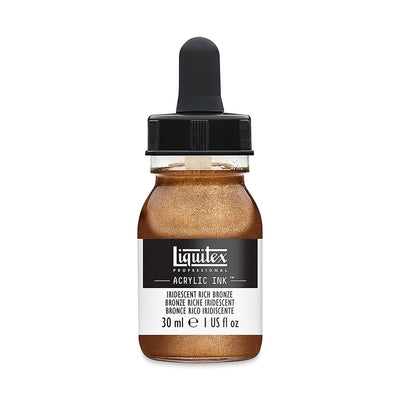 LIQUITEX ACRYLIC INK 30 ML IRIDESCENT RICH BRONZE  (229)