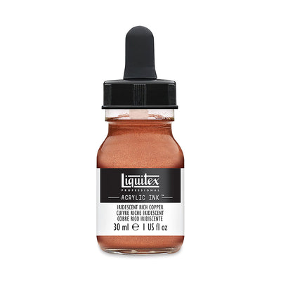 LIQUITEX ACRYLIC INK 30 ML IRIDESCENT RICH COPPER  (230)