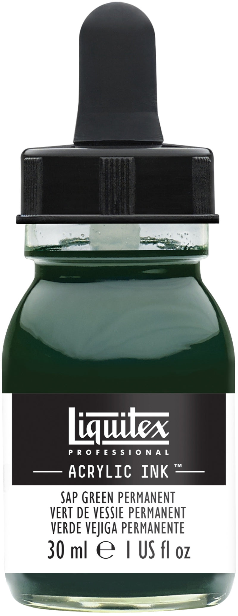 LIQUITEX ACRYLIC INK 30 ML SAP GREEN PERMANENT  (315)