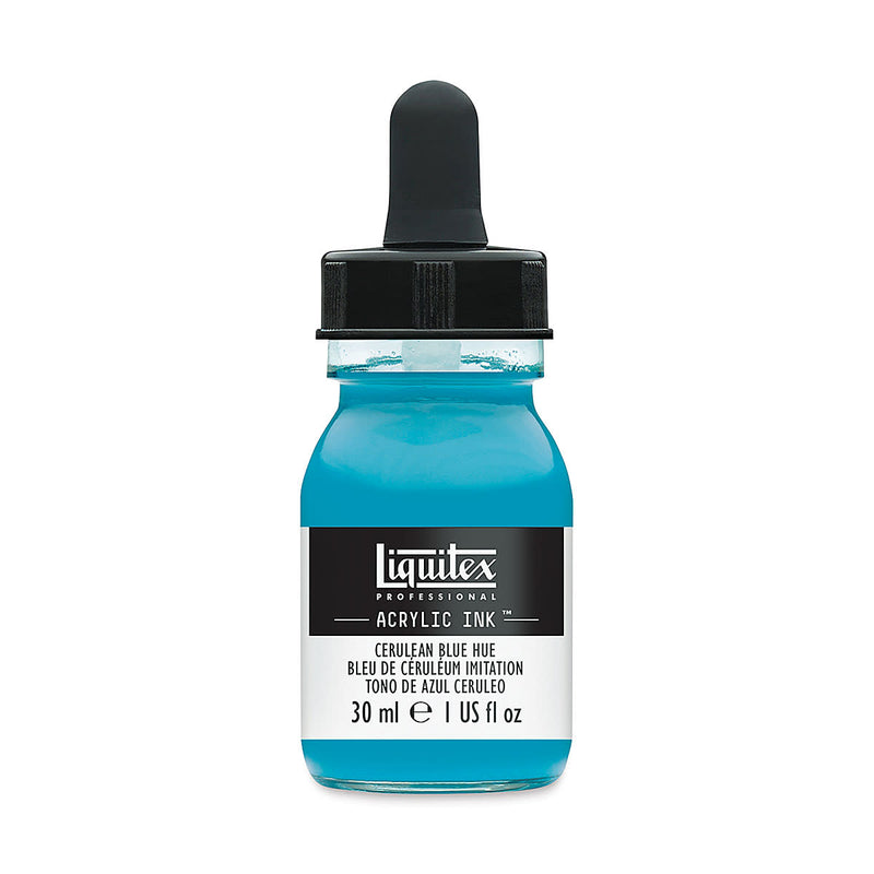 LIQUITEX ACRYLIC INK 30 ML CERULEAN BLUE HUE  (470)