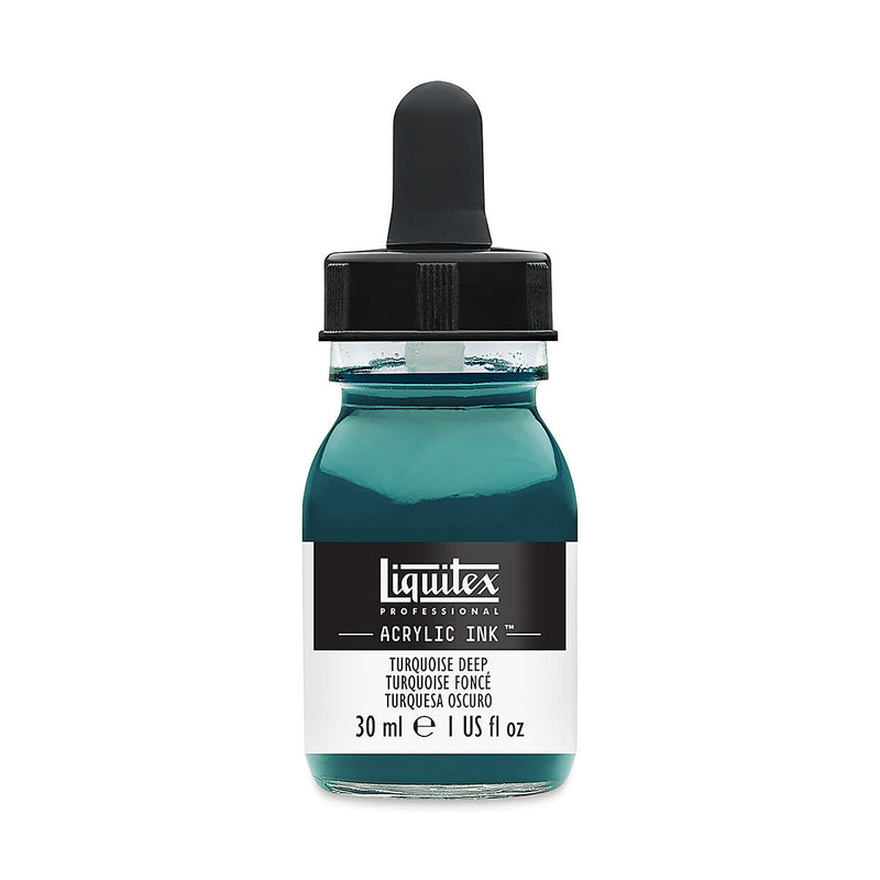 LIQUITEX ACRYLIC INK 30 ML TURQUOISE DEEP  (561)