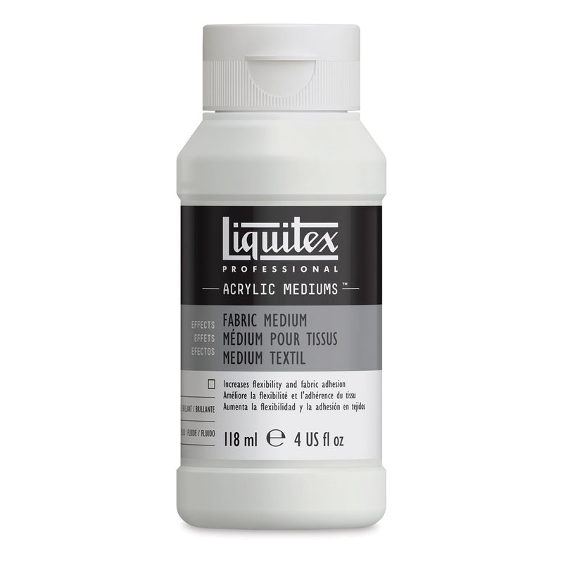 LIQUITEX ACRYLIC MEDIUM FABRIC MEDIUM  118 ML