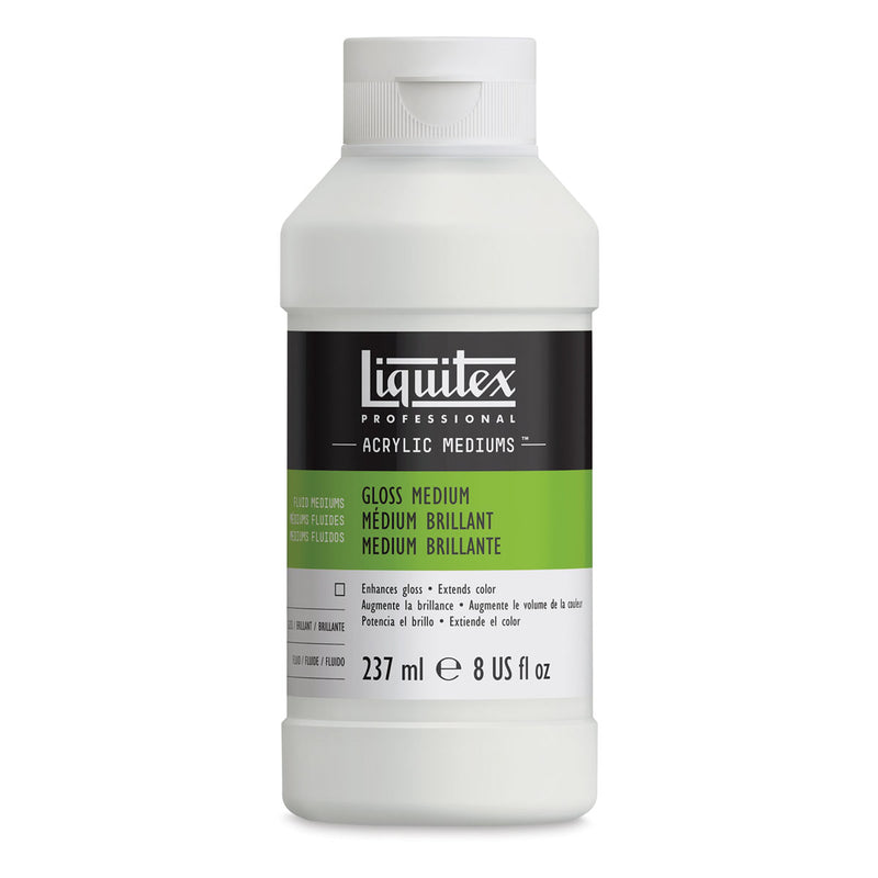 LIQUITEX ACRYLIC MEDIUM GLOSS MEDIUM & VARNISH  237 ML