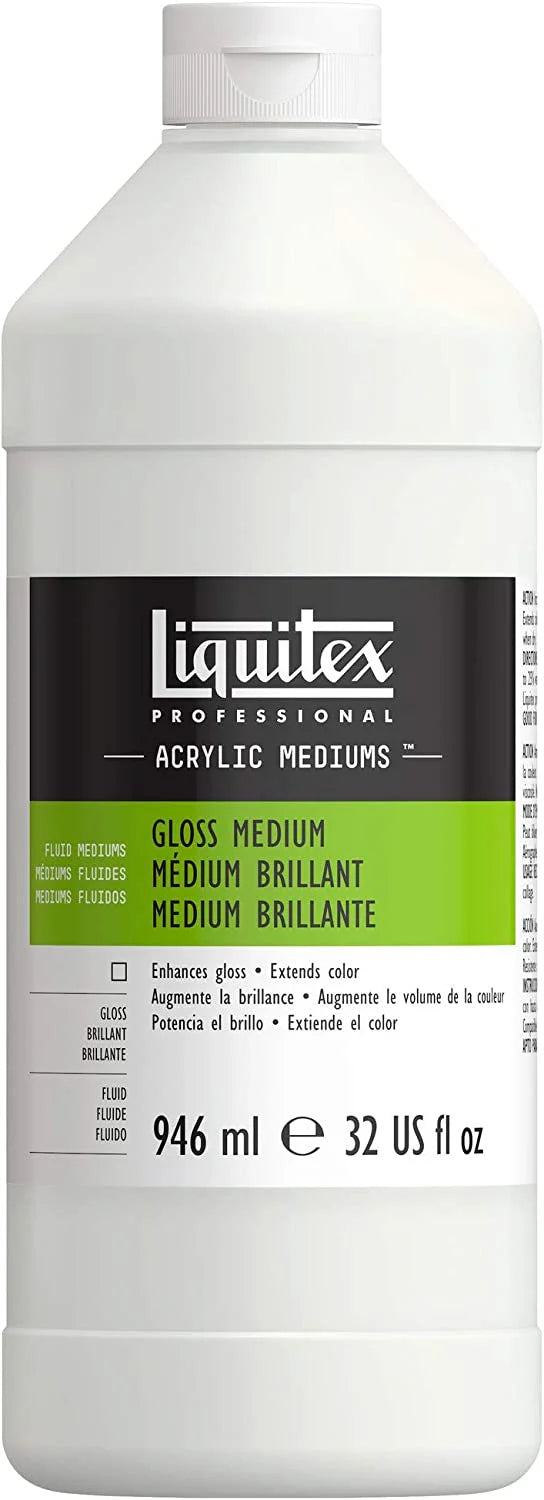 LIQUITEX ACRYLIC MEDIUM GLOSS MEDIUM & VARNISH  946 ML