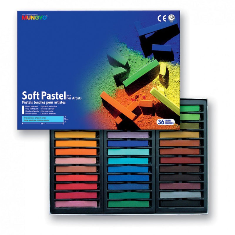 MUNGYO SOFT PASTEL MP36 SET OF 36 (MP-36)