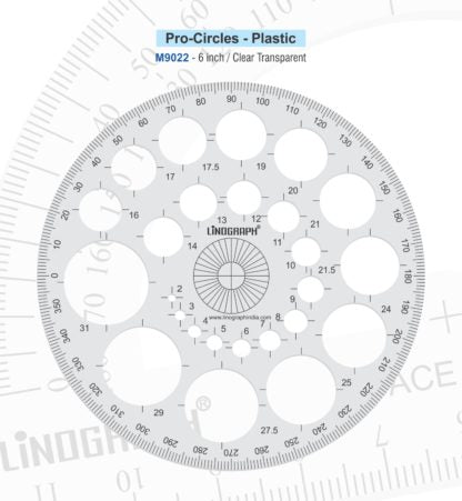 LINOGRAPH PRO CIRCLE M9022 15 CM