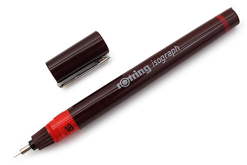 ROTRING ISOGRAPH PEN 0.18 MM (R151018)