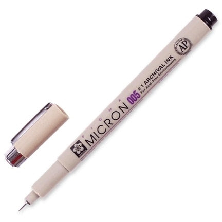 SAKURA PIGMA MICRON PEN BLACK 005