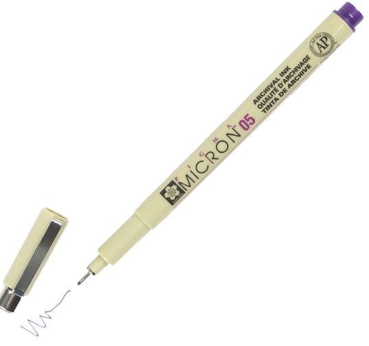 SAKURA PIGMA MICRON PEN PURPLE 0.5