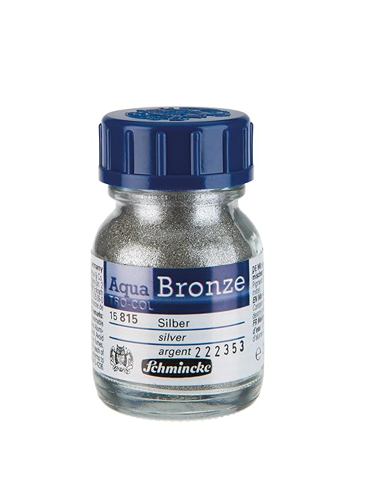 SCHMINCKE BRONZE GOUACHE 20 ML SILVER 815