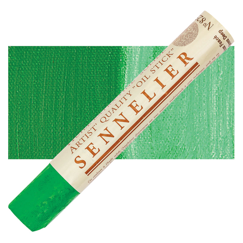 SENNELIER OIL STICK N 825 CAD GREEN DEEP S2 38ML