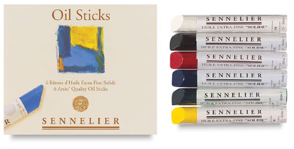 SENNELIER OIL STICK 6PCS