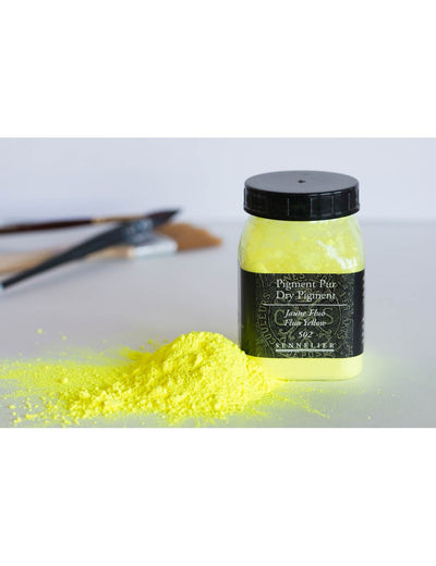 SENNELIER DRY PIGMENT FLUO YELLOW 150G (-)