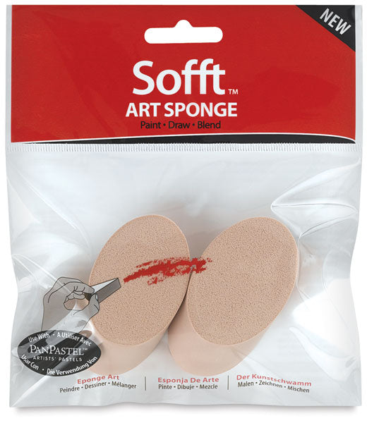 SOFFT SPONGE ROUND ANGLE 2 PIECE SET (61030)