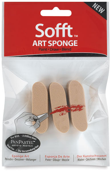 SOFFT ART SPONGE SET ROUND 3 PEICE SET (61021)