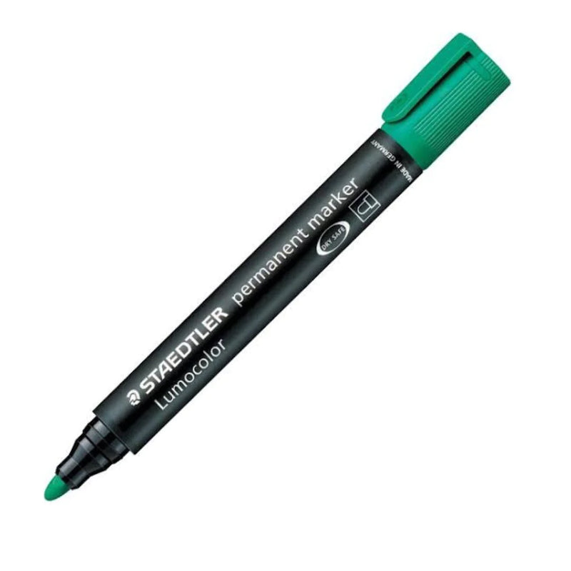 STAEDTLER PERMANENT MARKER 2 MM GREEN (352-5)