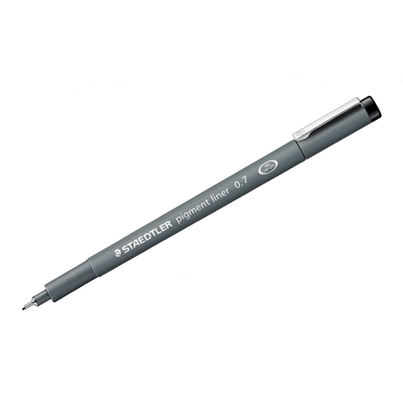 STAEDTLER PIGMENTLINER BLACK 0.7