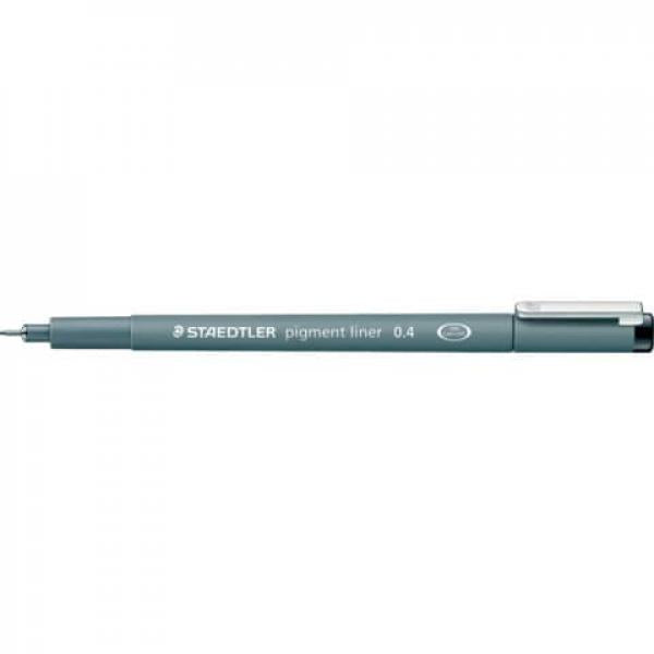 STAEDTLER PIGMENTLINER BLACK 0.4