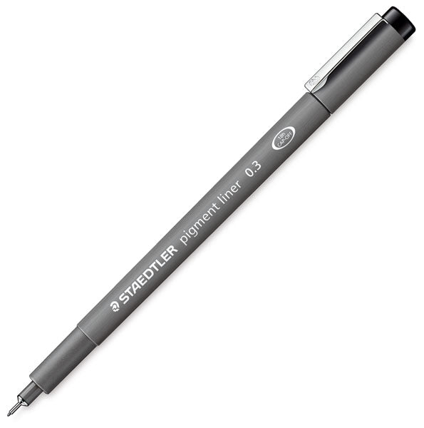 STAEDTLER PIGMENTLINER BLACK 0.3