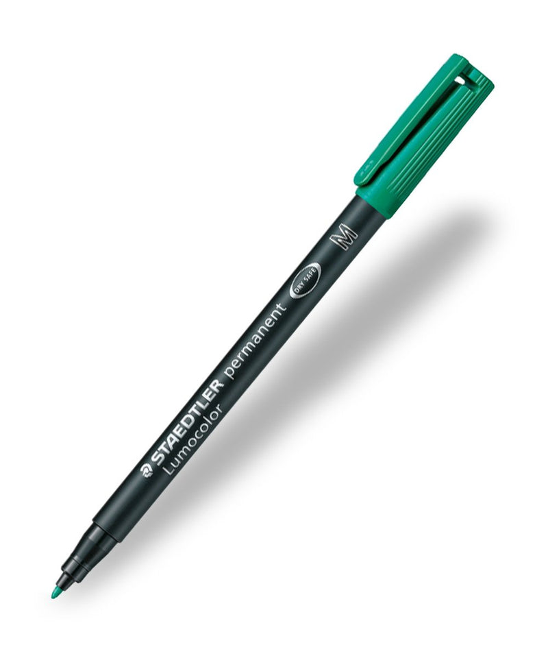 STAEDTLER LUMOCOLOR FINE PERMANENT GREEN (318-5)