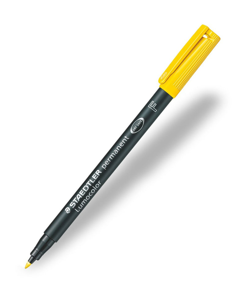 STAEDTLER LUMOCOLOR FINE PERMANENT YELLOW (318-1)