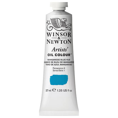 WINSOR & NEWTON ARTIST OIL COLOUR 37 ML MANGANESE BLUE S1 (379)