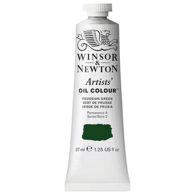 WINSOR & NEWTON ARTIST OIL COLOUR 37 ML PRUSSIAN GREEN S2 (540)