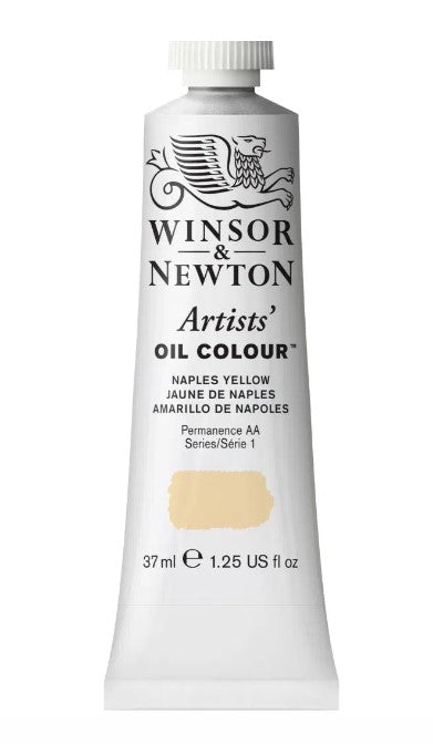 WINSOR & NEWTON ARTIST OIL COLOUR 37 ML NAPLES YELLOW S1 (422)