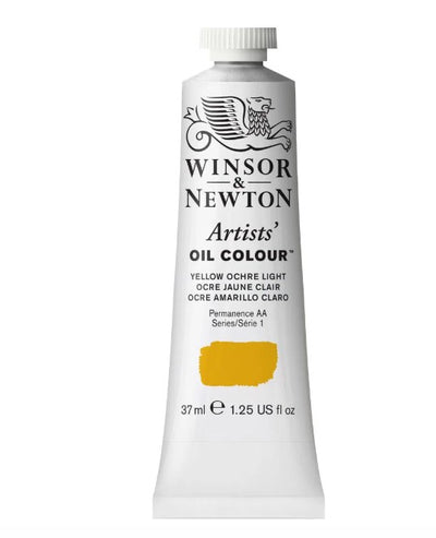 WINSOR & NEWTON ARTIST OIL COLOUR 37 ML YELLOW OCHRE LIGHT S1 (745)