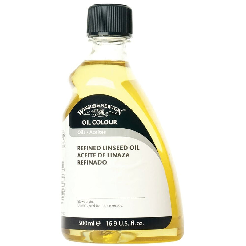 WINSOR & NEWTON OIL MEDIUM REFINED LINSEED OIL 500 ML (3049748)