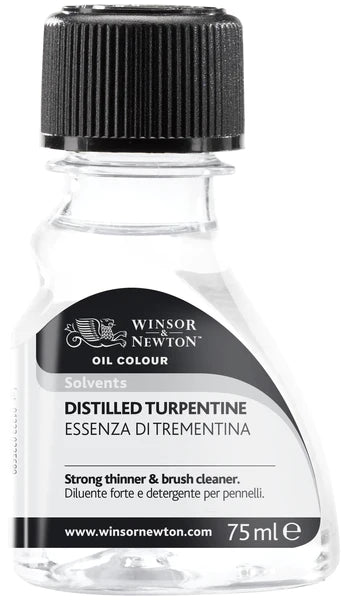 WINSOR & NEWTON OIL MEDIUM DISTILLED TURPENTINE 75 ML (3021744)