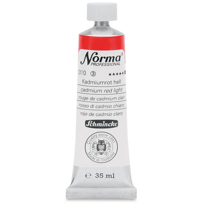 SCHMINCKE NORMA PROFESSIONAL OIL COLOUR 35 ML SR 3 CADMIUM RED LIGHT (310)