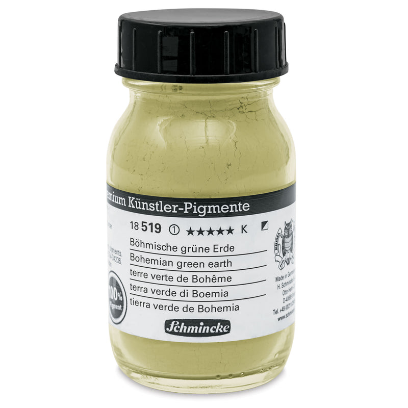 SCHMINCKE PIGMENT POWDER 100 ML SR 1 BOHEMIAN GREEN EARTH (18519055)