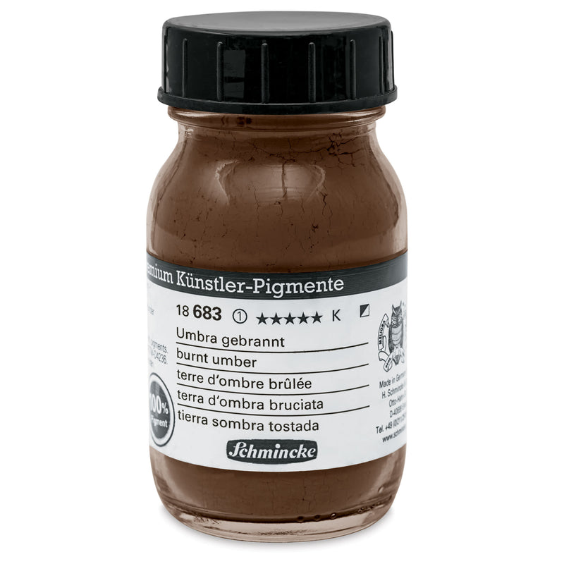 SCHMINCKE PIGMENT POWDER 100 ML SR 1 BURNT UMBER (18683055)