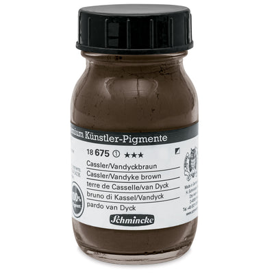 SCHMINCKE PIGMENT POWDER 100 ML SR 1 CASSLER/VANDYKE BROWN (18675055)