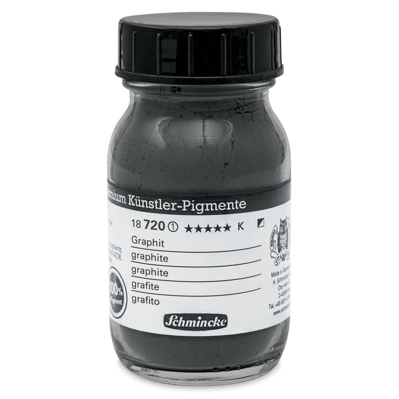 SCHMINCKE PIGMENT POWDER 100 ML SR 1 GRAPHITE (18720055)