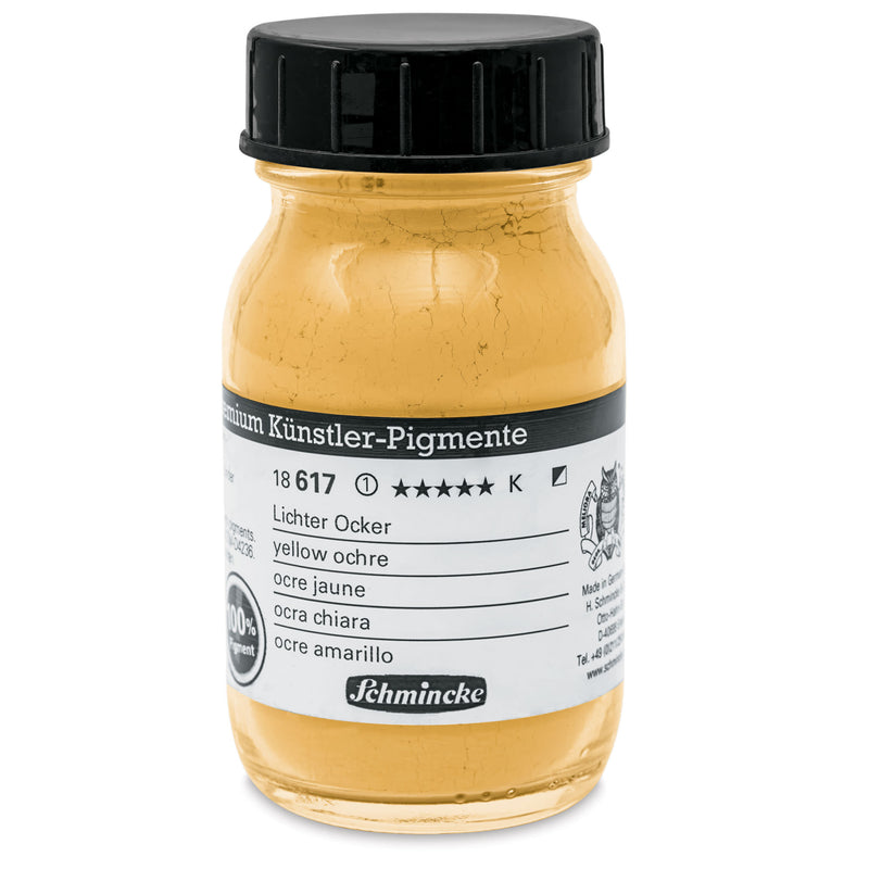 SCHMINCKE PIGMENT POWDER 100 ML SR 1 YELLOW OCHRE (18617055)