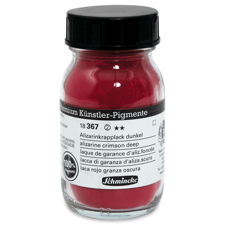 SCHMINCKE PIGMENT POWDER 100 ML SR 2 ALIZARINE CRIMSON DEEP (18367055)