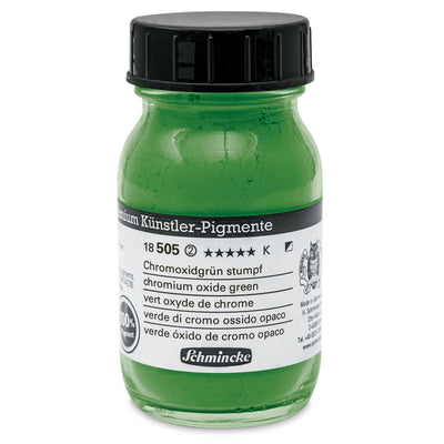 SCHMINCKE PIGMENT POWDER 100 ML SR 2 CHROMIUM OXIDE GREEN (18505055)